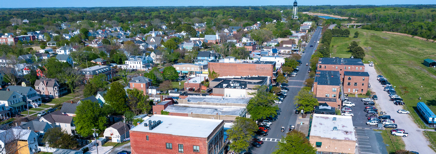 Aerial View of Mason Ave